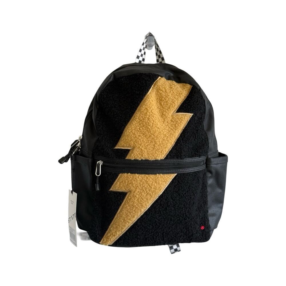 STATE Bags Kane Kids' Travel Backpack Fuzzy Bolt - Picture 3 of 14